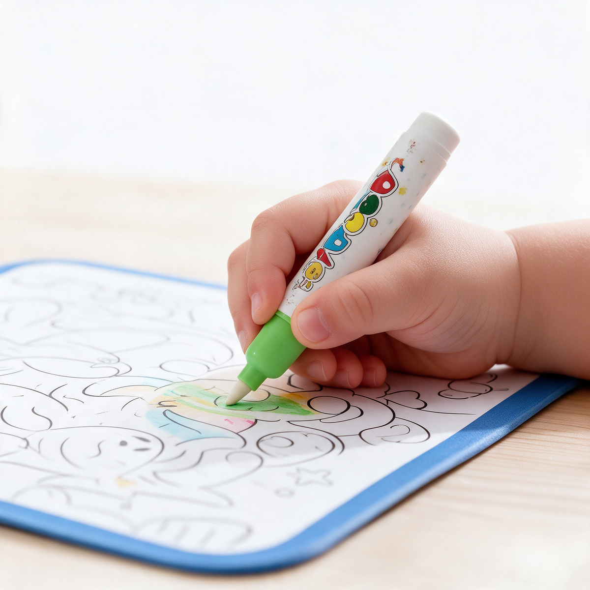 Le cahier au Stylo à l'Eau —Sans Encre, Sans Écran (Réutilisable)